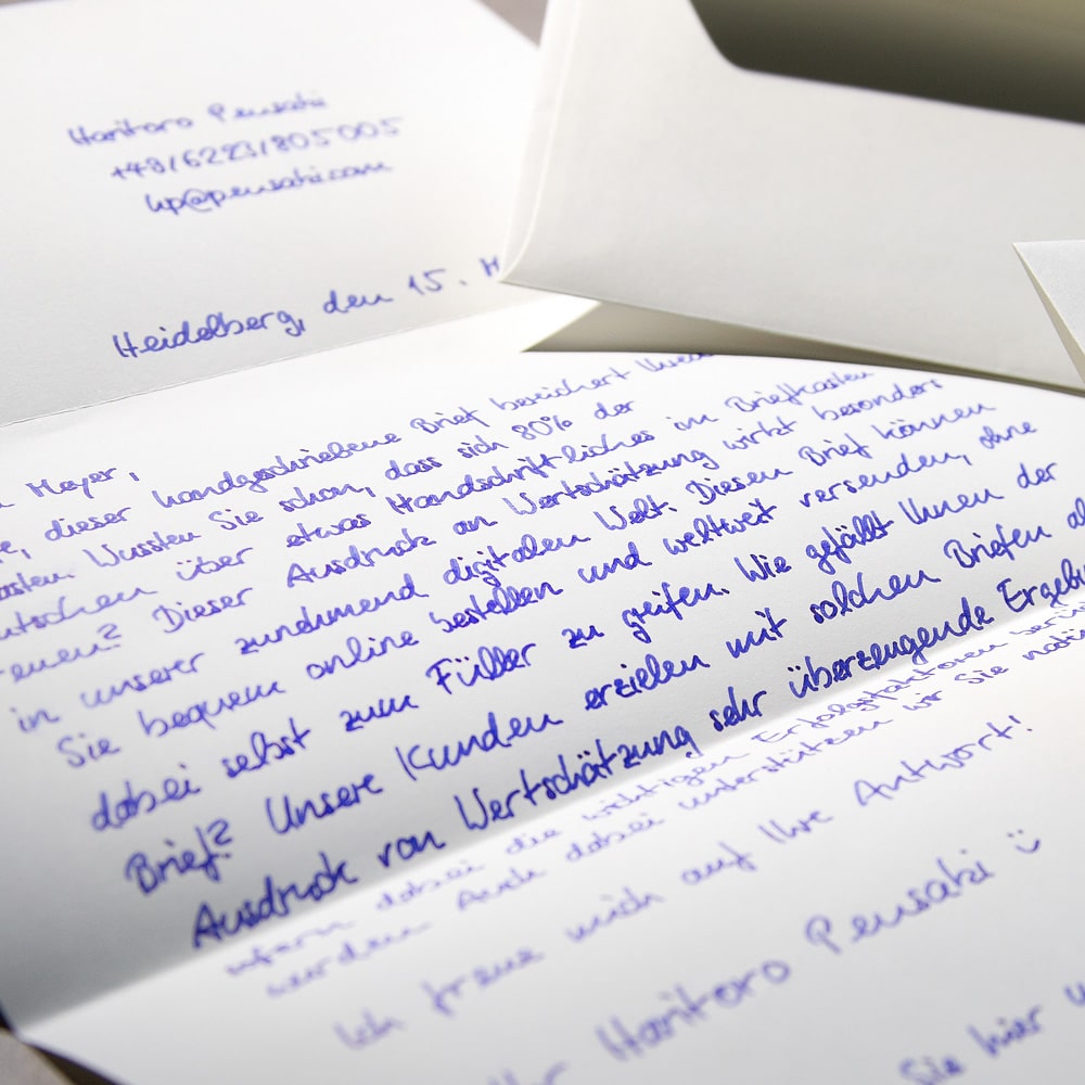Send Beautiful Handwritten Letters to surprise and delight globally
