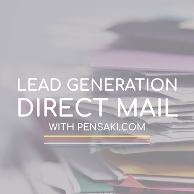 PENSAKI Lead Generation Campaigns - direct mail