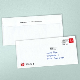 handwritten direct mail envelopes by PENSAKI