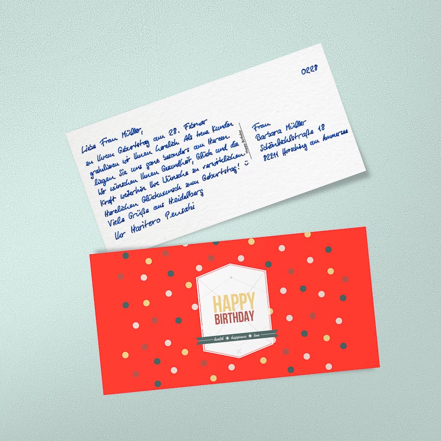 handwritten postcards that will surprise and delight your customers