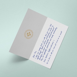 personalized thank you notes by PENSAKI
