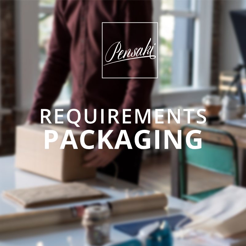 PENSAKI Warehouse Requirements Packaging