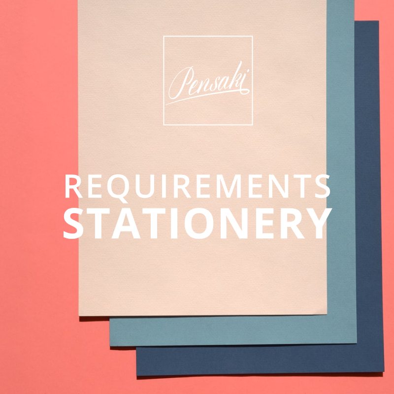 PENSAKI Warehouse Requirements Stationery