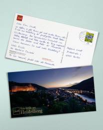 Handwritten Postcard MaxiCard by PENSAKI