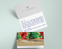 Bespoke Handwritten Christmas Cards CUPERTINO by PENSAKI