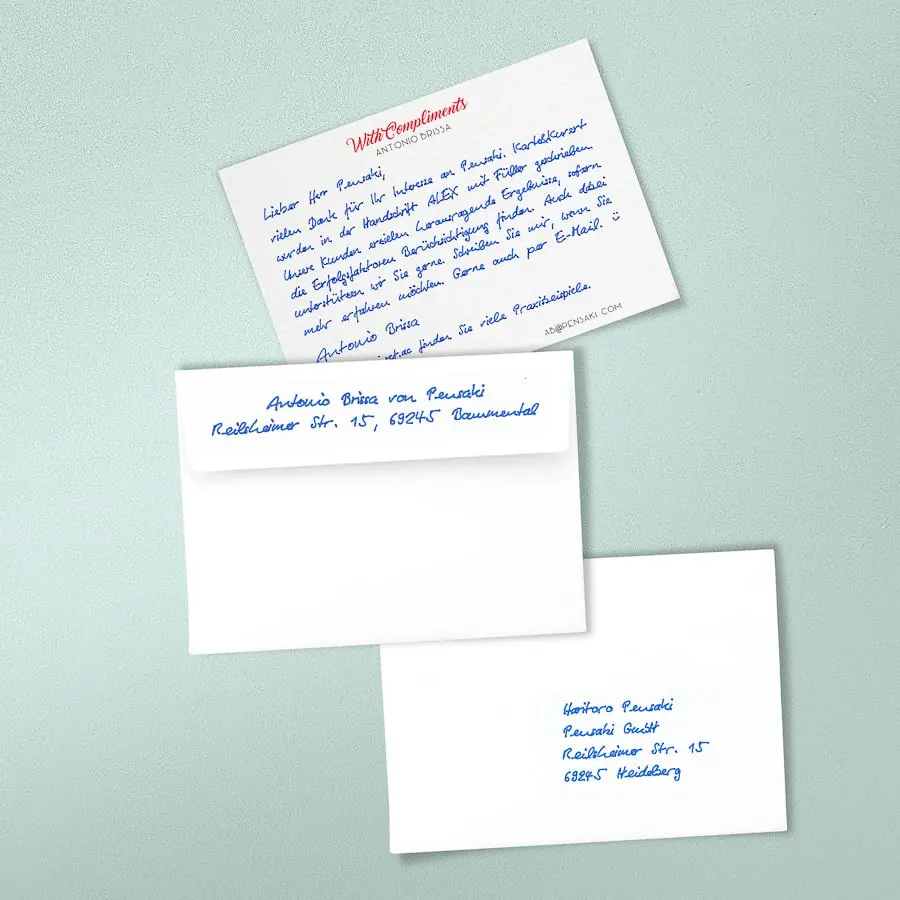classy handwritten invitations